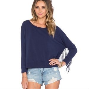 Amuse Society Emma Fringe Sweatshirt